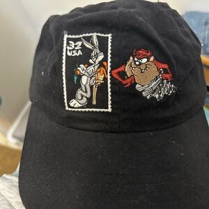 Vintage Warner Bros. Looney Tunes Stamps Hat